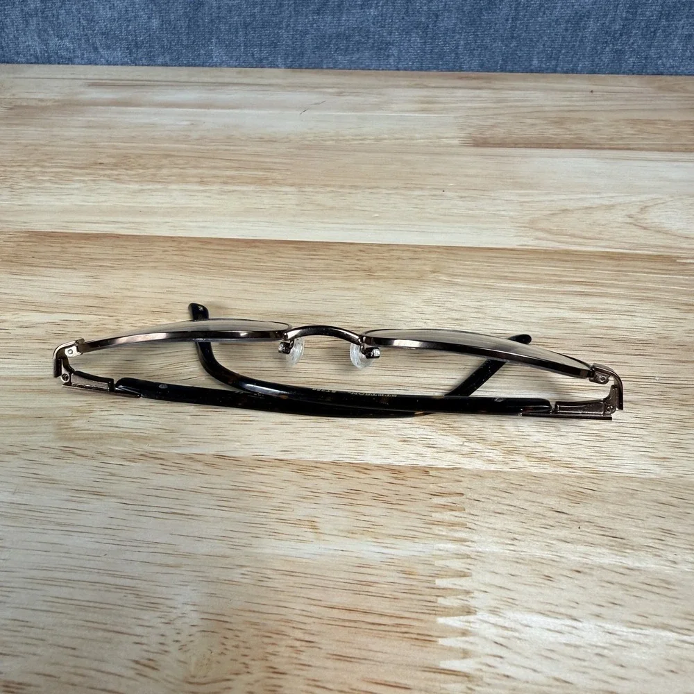 Stetson ST289 Eyeglass Frames Mens Brown Tortoise Square Metal Frames only
